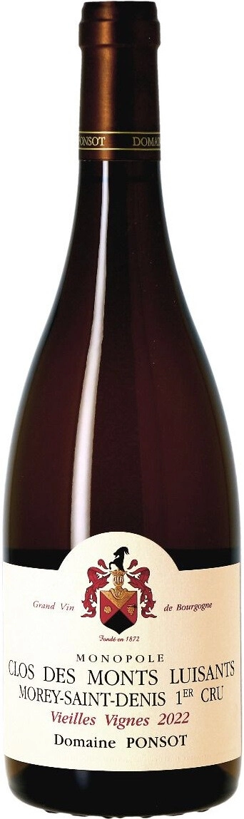 Вино Domaine Ponsot, Morey-Saint-Denis Premier Cru "Clos des Monts Luisants" Vieilles Vignes AOC