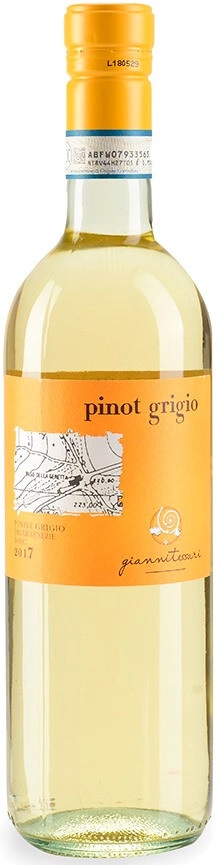 Вино Giannitessari, Pinot Grigio, Delle Venezie DOC