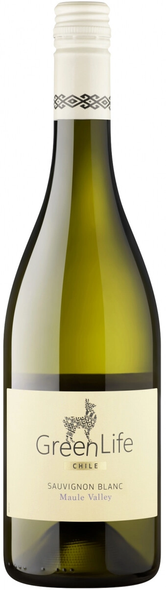 Вино "GreenLife" Sauvignon Blanc, Maule Valley DO