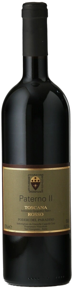 Вино Poderi del Paradiso, "Paterno II" Rosso, Toscana IGT