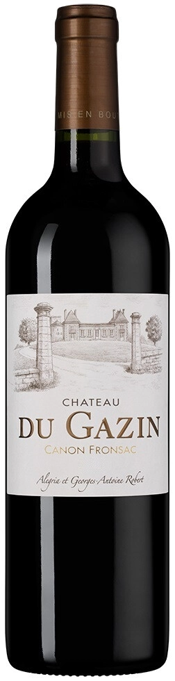 Вино Chateau du Gazin, Canon-Fronsac AOC