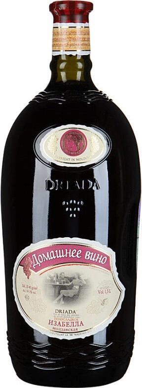 Вино "Домашнее вино" Изабелла молдавская