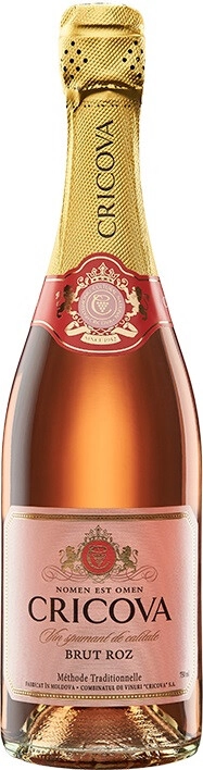 Игристое вино "Cricova" Brut Roz