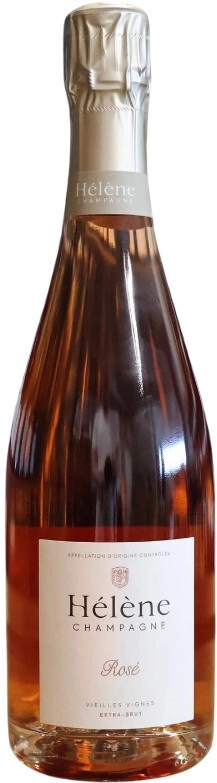 Шампанское "Helene" Vielles Vignes Rose Extra Brut, Champagne AOC