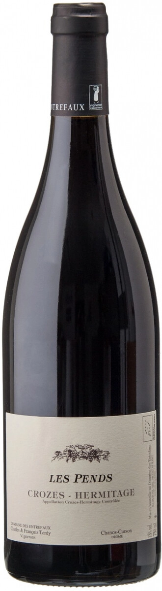 Вино Domaine des Entrefaux, Crozes-Hermitage "Les Pends" AOC Rouge