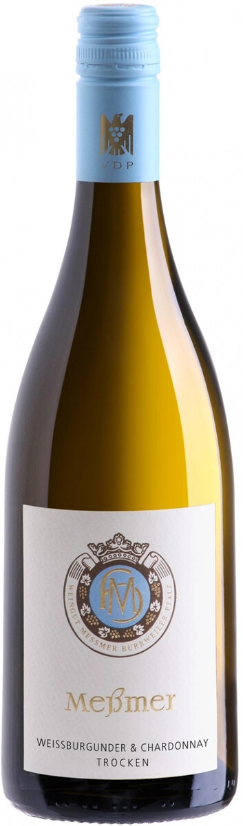 Вино Weingut Herbert Messmer, Weissburgunder & Chardonnay Trocken