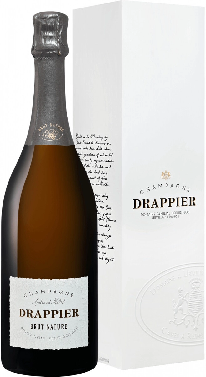 Шампанское Champagne Drappier, Brut Nature