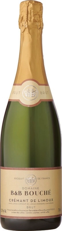 Игристое вино Domaine B&B Bouche, Cremant de Limoux Blanc Brut