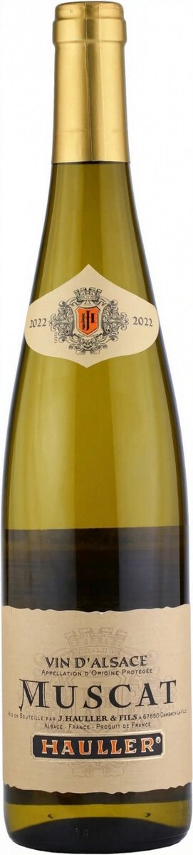 Вино J. Hauller & Fils, Muscat, Alsace AOC
