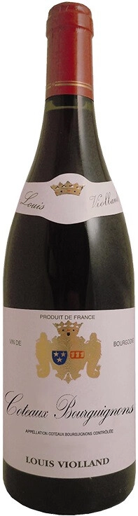 Вино Louis Violland, Coteaux Bourguignons AOC
