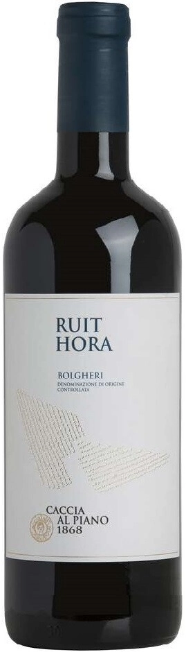 Вино Caccia al Piano 1868, "Ruit Hora", Bolgheri DOC