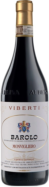Вино Viberti, Barolo "Monvigliero" DOCG