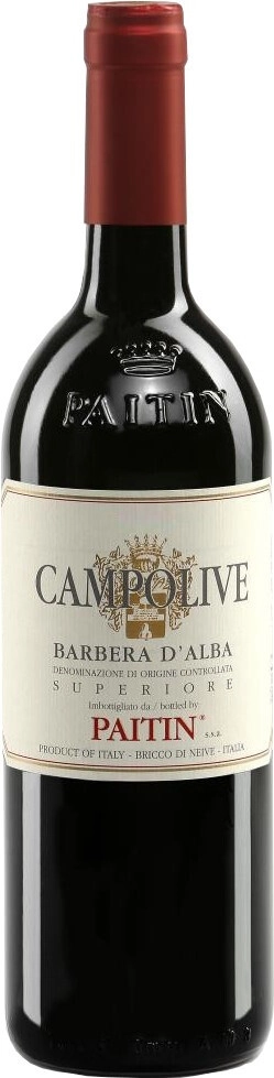 Вино Paitin, "Campolive", Barbera D'Alba Superiore DOC