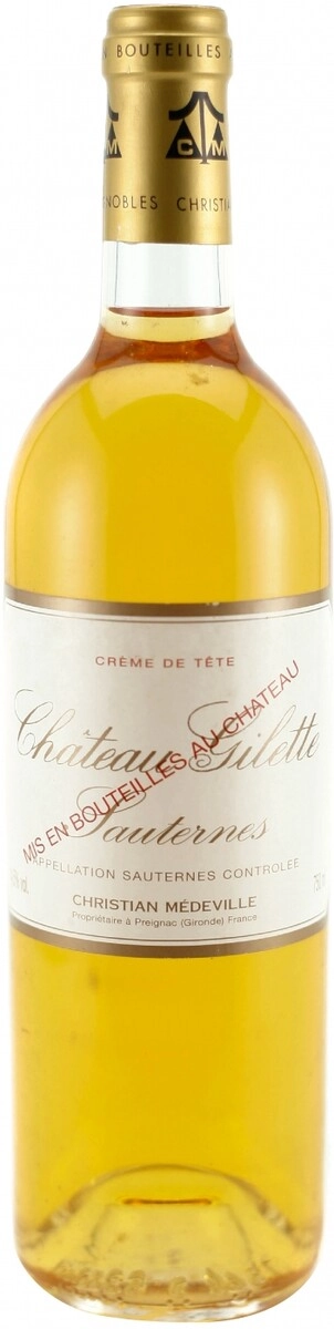 Вино Chateau Gilette, Sauternes AOC