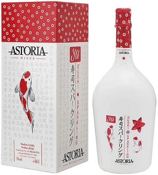 Игристое вино Astoria, "Yu Sushi" Sparkling