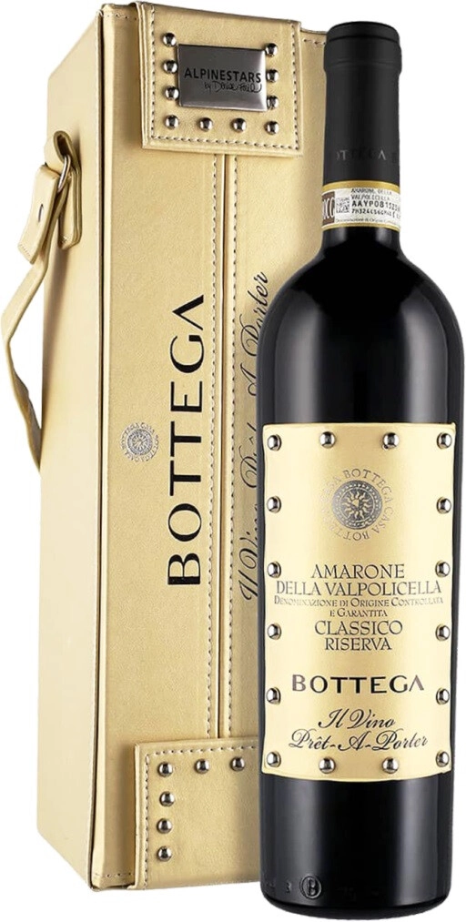 Вино Bottega, "Il Vino Pret-A-Porter" Amarone della Valpolicella Classico DOCG Riserva, leather box