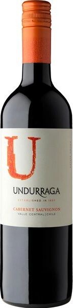 Вино Undurraga, Cabernet Sauvignon, Central Valley