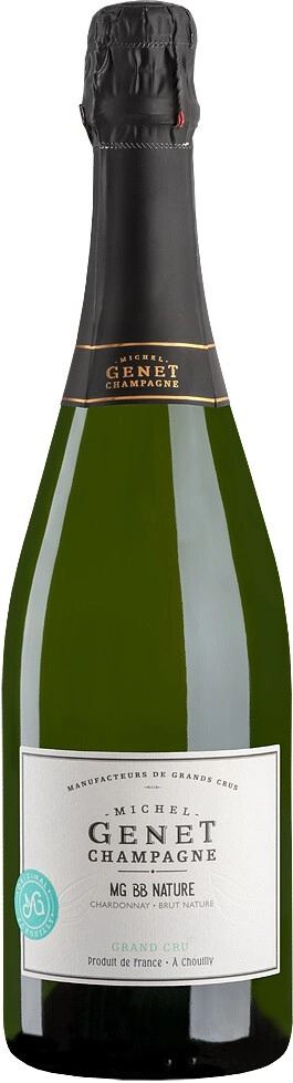 Шампанское Champagne Michel Genet, "MG BB Nature" Grand Cru Brut Nature, Champagne AOC