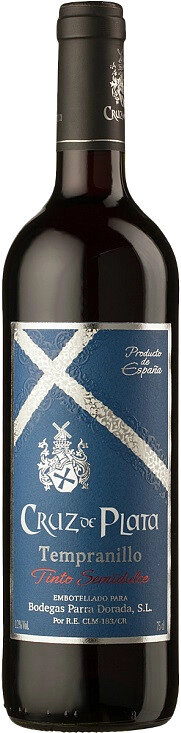 Вино "Cruz de Plata" Tempranillo Semidulce, Tierra de Castilla IGP