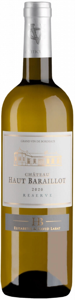 Вино "Chateau Haut Baraillot" Reserve, Entre-Deux-Mers AOC