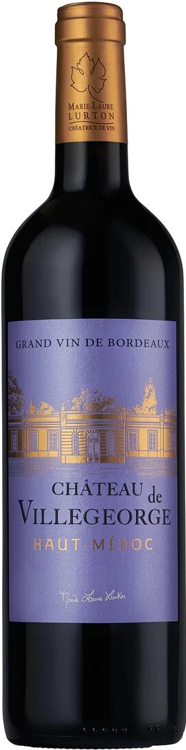 Вино Chateau De Villegeorge, Cru Bourgeois Superieur Haut Medoc AOC