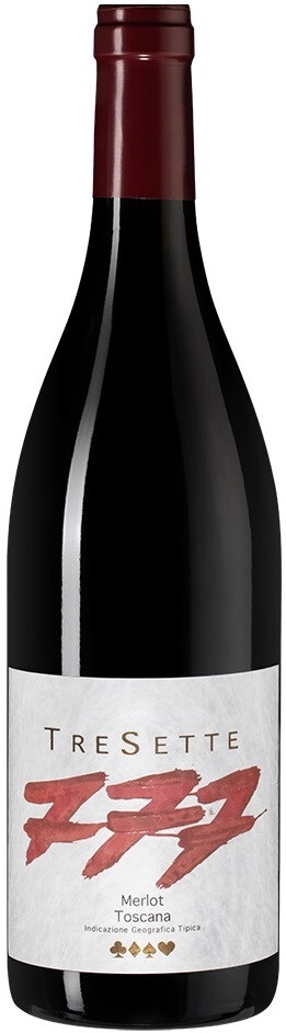 Вино Riecine, "TreSette" Merlot, Toscana IGT