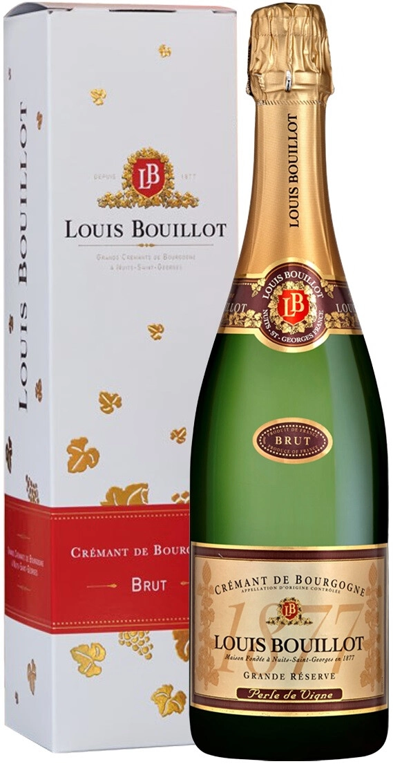 Шампанское Louis Bouillot, Brut "Grande Reserve", Cremant de Bourgogne AOC