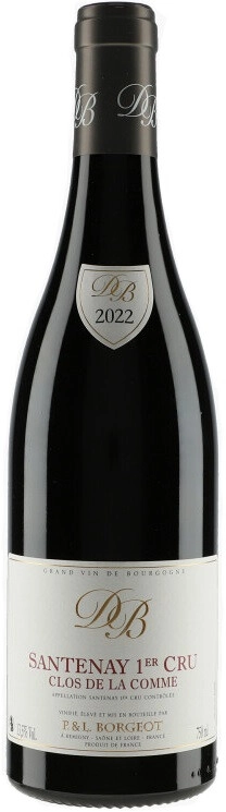 Вино P. & L. Borgeot, Santenay 1er Cru "Clos de la Comme" AOC