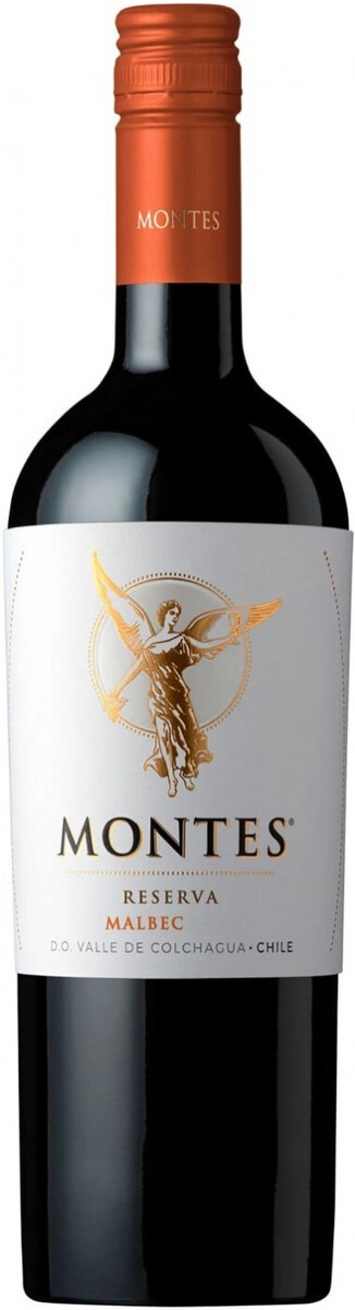 Вино Montes, "Reserva" Malbec, Valle de Colchagua DO
