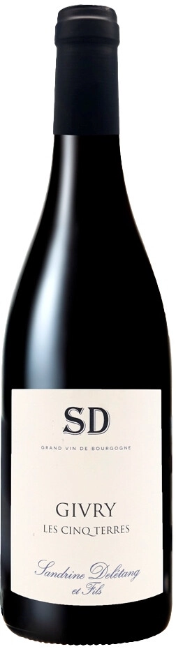 Вино Sandrine Deletang, Givry "Les Cinq Terres" AOC