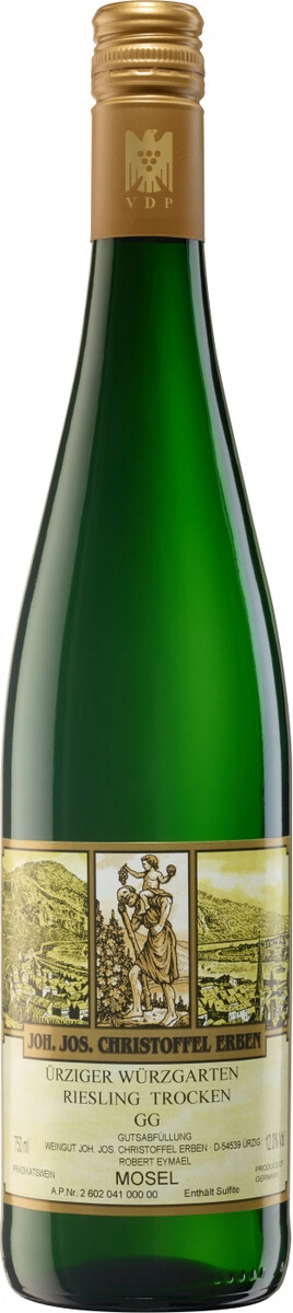 Вино Joh. Jos.Christoffel Erben, "Urziger Wurzgarten" Riesling Trocken GG