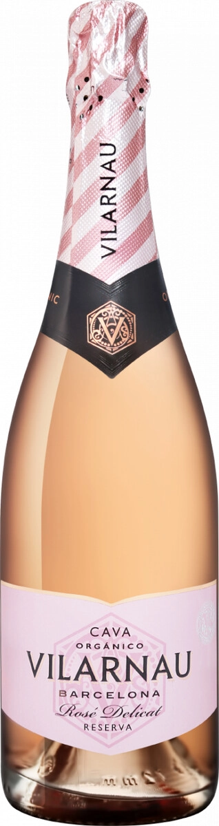 Игристое вино "Vilarnau" Brut Reserva Rose Delicat, Cava DО