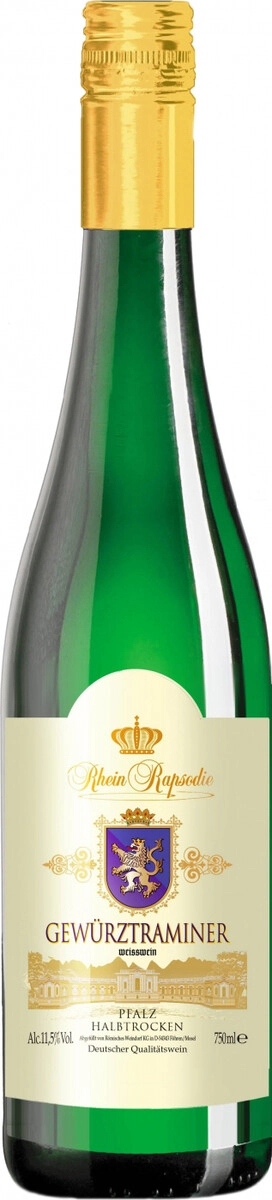 Вино "Rhein Rapsodie" Gewurztraminer