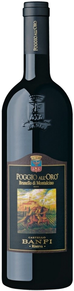 Вино Banfi, "Poggio all'Oro", Brunello di Montalcino Riserva DOCG