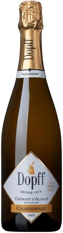 Игристое вино Dopff au Moulin, Chardonnay "Sans Soufre Ajoute", Cremant d'Alsace AOC