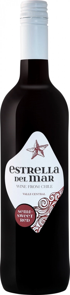 Вино Garcia Carrion, "Estrella del Mar" Semi-sweet Red, Central Valley DO