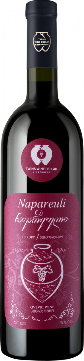 Вино Twins Wine Cellar in Napareuli, Qvevri Napareuli
