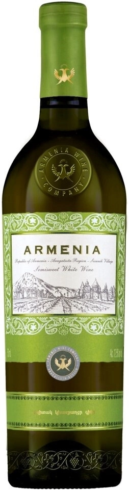 Вино "Armenia" White Semi-Sweet