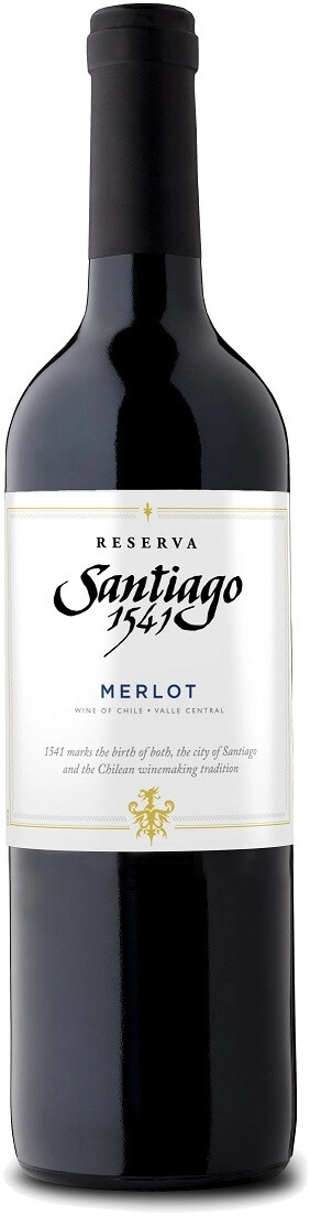 Вино Undurraga, "Santiago 1541" Merlot Reserva