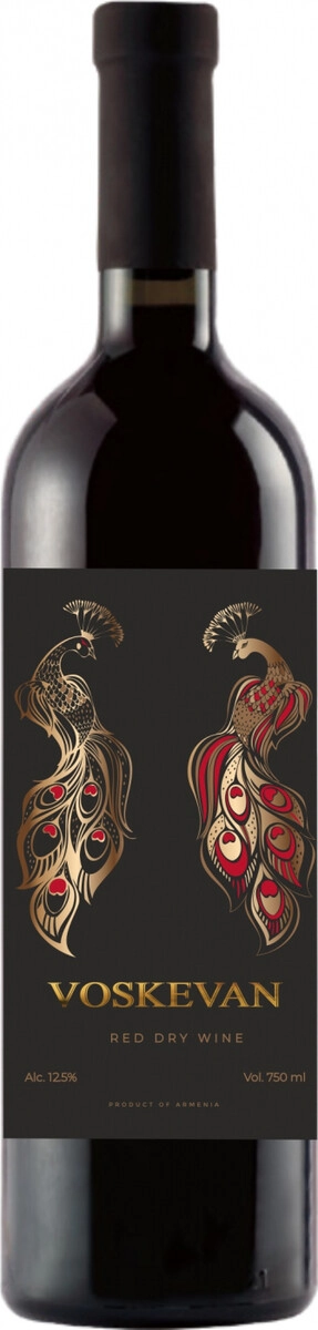 Вино "Voskevan" Red Dry