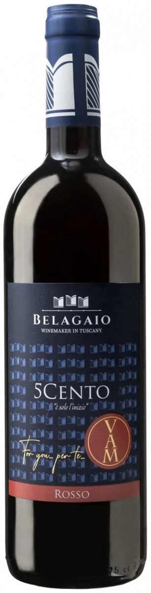 Вино Belagaio, "5 Cento", Toscano Rosso IGT