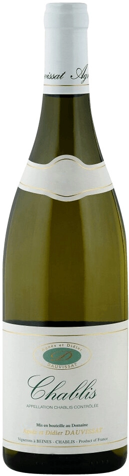 Вино Domaine Agnes et Didier Dauvissat, Chablis AOC