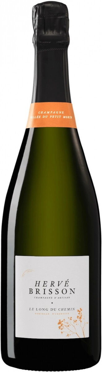 Шампанское Herve Brisson, "Le Long du Chemin" Blanc de Blancs Extra Brut, Champagne AOC