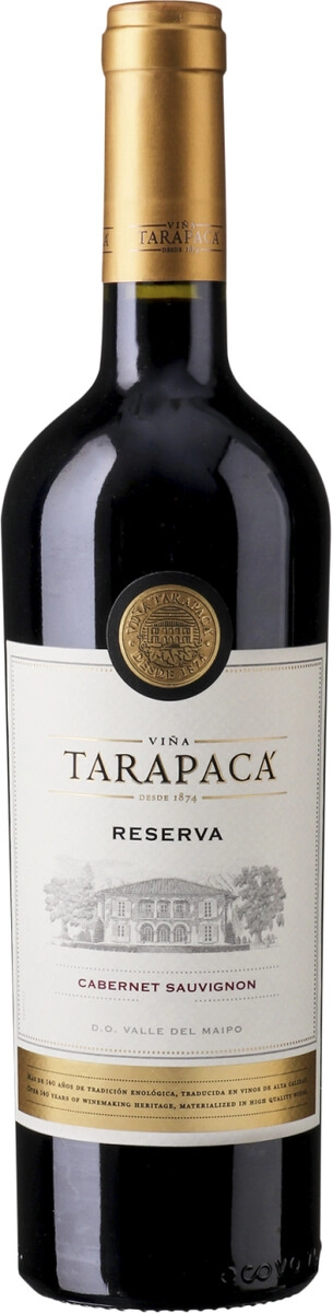 Вино Tarapaca, "Reserva" Cabernet Sauvignon, Valle del Maipo DO
