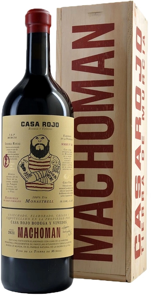 Вино Casa Rojo, "MachoMan", Murcia IGP
