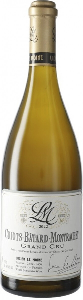 Вино Lucien Le Moine, Criots-Batard-Montrachet Grand Cru AOC