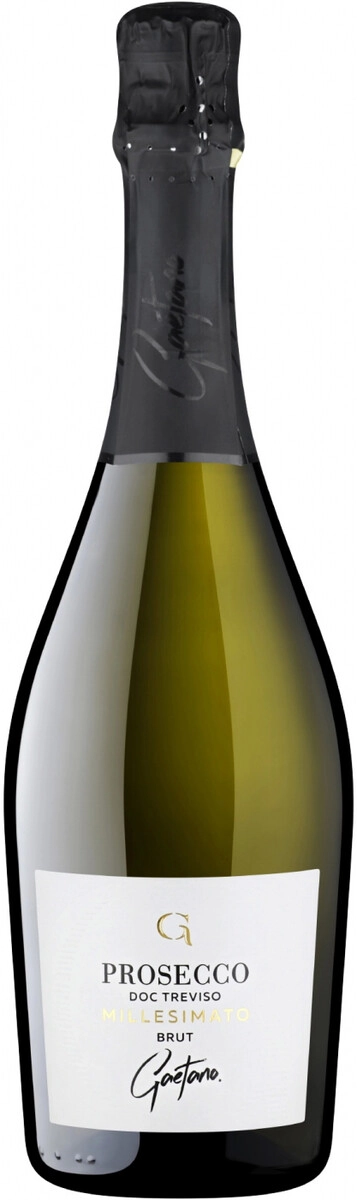 Игристое вино "Gaetano" Prosecco DOC Brut Millesimato
