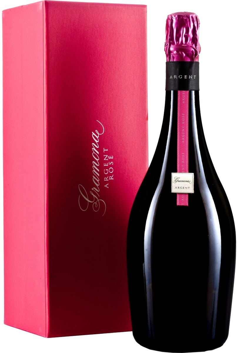 Игристое вино Gramona, "Argent" Rose Brut Nature