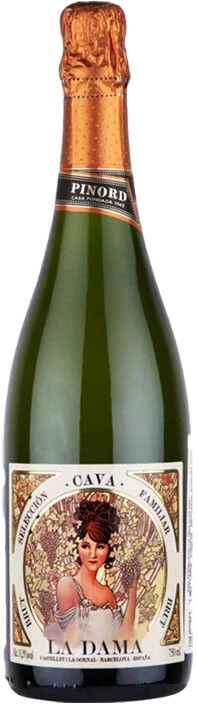 Игристое вино "La Dama" Extra Brut, Cava DO