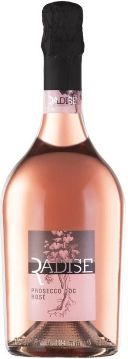 Игристое вино San Martino, "Radise" Prosecco Millesimato Rose Brut DOC